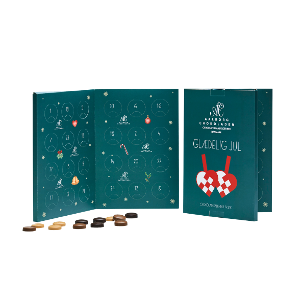 Aalborg Chokoladen, Mini julekalender-Aalborg Chokoladen-Minlillebutik.dk