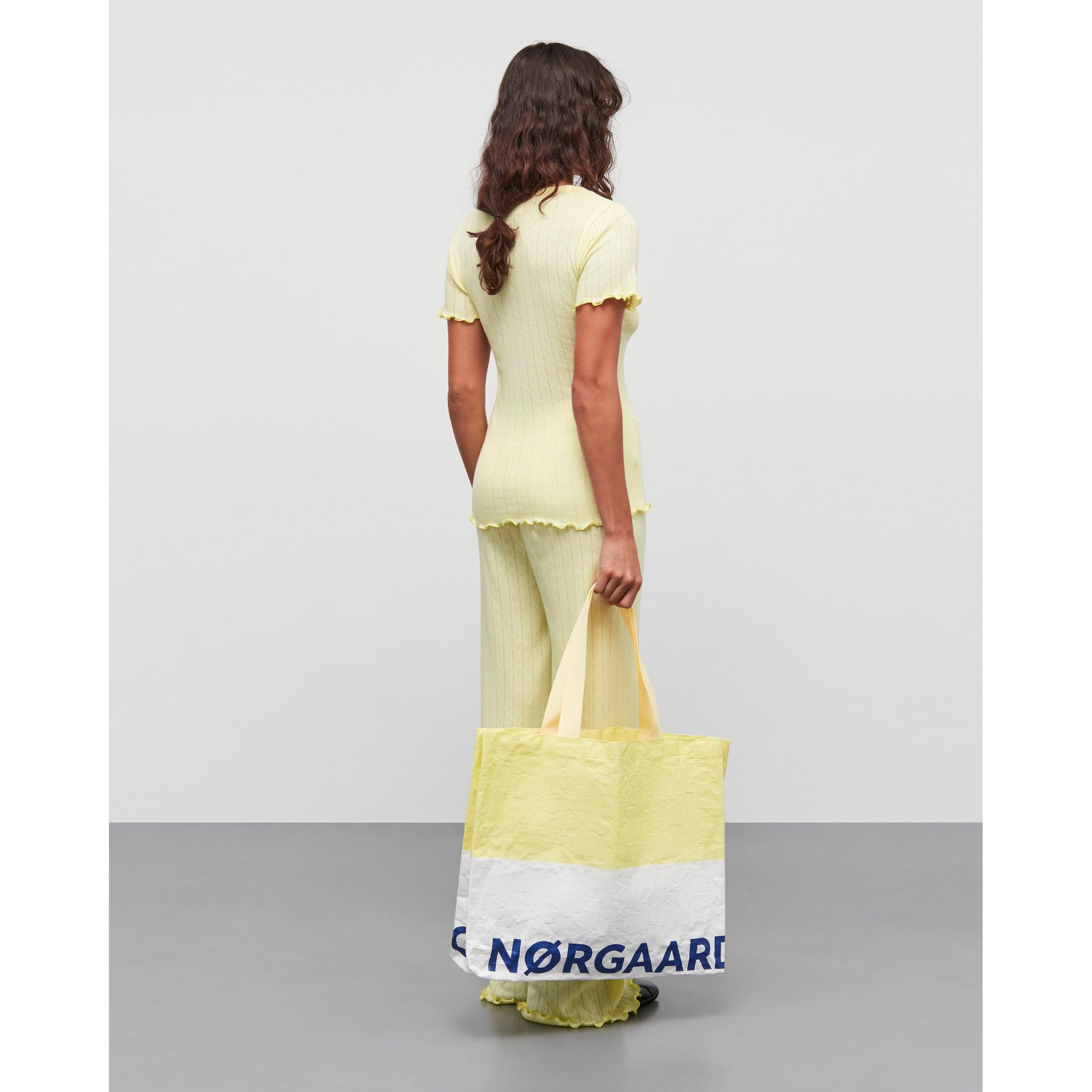 Mads Nørgaard, Pointella Trixy Tee, Tender Yellow-Mads Nørgaard - Dame-Minlillebutik.dk