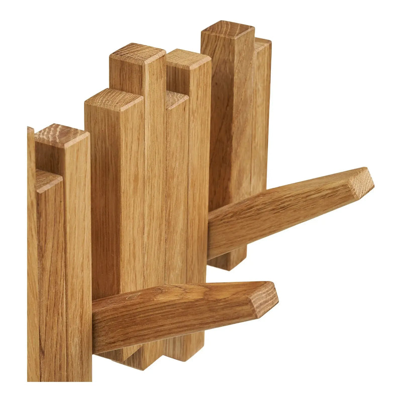 House Nordic, Knagerække, Caltra, Egetræ, Natur-House Nordic-Minlillebutik.dk