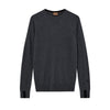 Mos Mosh Gallery, MMGAdam Soft Knit, Charcoal Melange-Mos Mosh Gallery-Minlillebutik.dk