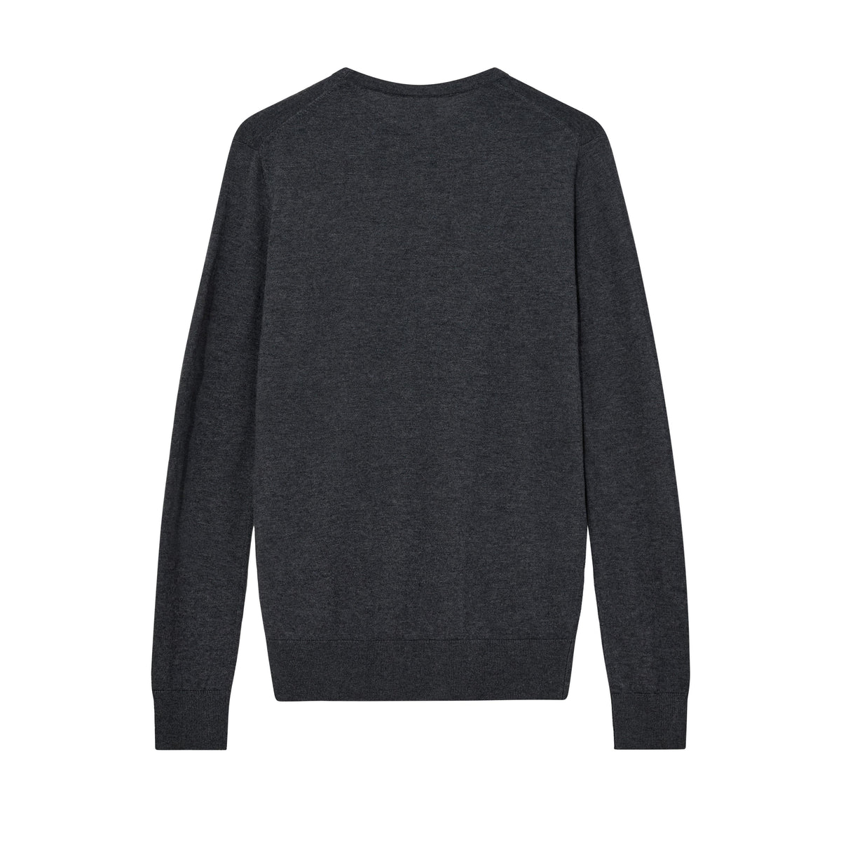 Mos Mosh Gallery, MMGAdam Soft Knit, Charcoal Melange-Mos Mosh Gallery-Minlillebutik.dk