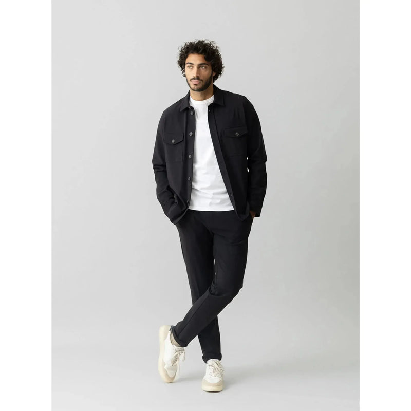 Mos Mosh Gallery, Hunt Traver Pant, Black-Mos Mosh Gallery-Minlillebutik.dk