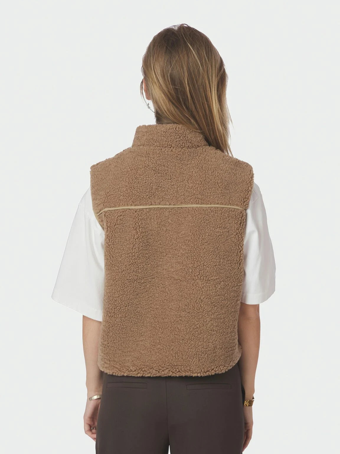 Neo Noir, Scout Teddy Waistcoat, Taupe