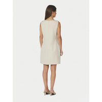 Neo Noir, Bruna Ramie Dress, Off White