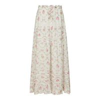 Neo Noir, Fippo Spring Flower Skirt, Off White