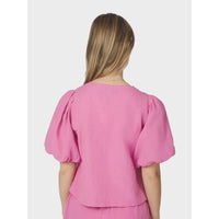 Neo Noir, Moisa Linen Blouse, Pink