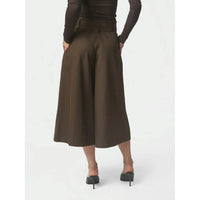 Neo Noir, Rilene Midi Pants, Dark Brown