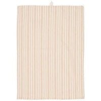 Ib Laursen, Viskestykke, Tilde, Rustikbrune striber-Ib Laursen-Minlillebutik.dk