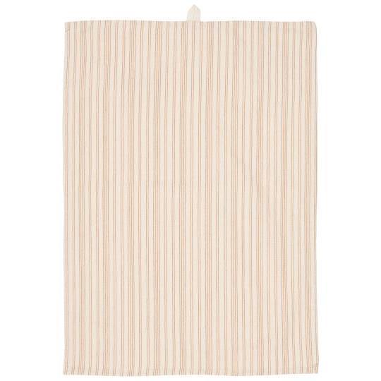 Ib Laursen, Viskestykke, Tilde, Rustikbrune striber-Ib Laursen-Minlillebutik.dk