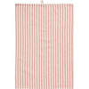 Ib Laursen, Viskestykke, Holly, Natur m/røde indvævede striber-Ib Laursen-Minlillebutik.dk