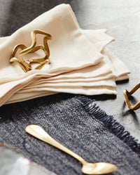 Nordal, SKYE Servietring, Guld finish