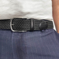 Bosswik, Elastik bælte, art. 6806, Black ribbon-Bosswik-Minlillebutik.dk