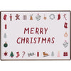Ib Laursen, Metalskilt, Merry Christmas-Ib Laursen-Minlillebutik.dk