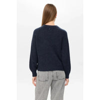 Nümph, Nuriette Pullover, Dark Sapphire-Nümph-Minlillebutik.dk