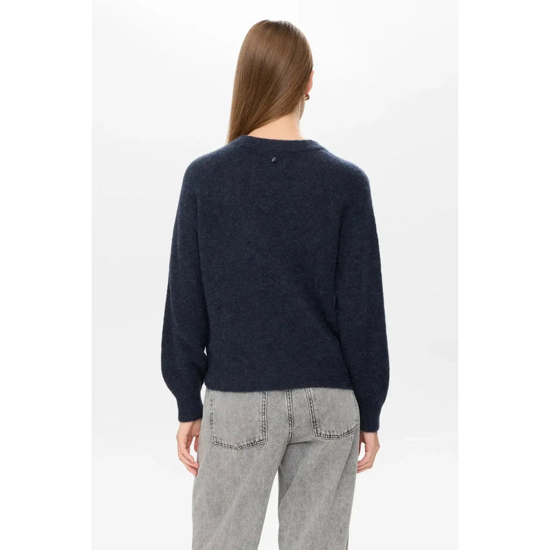 Nümph, Nuriette Pullover, Dark Sapphire-Nümph-Minlillebutik.dk