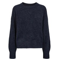 Nümph, Nuriette Pullover, Dark Sapphire-Nümph-Minlillebutik.dk