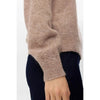 Nümph, Nuriette Pullover, Taupe Grey-Nümph-Minlillebutik.dk