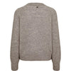 Nümph, Nuriette Pullover, Taupe Grey-Nümph-Minlillebutik.dk
