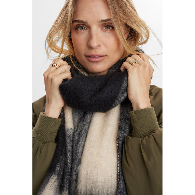 Nümph, Nuamira Scarf, Caviar-Nümph-Minlillebutik.dk