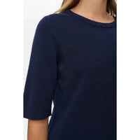 Nümph, Nukally SS Pullover, Dark Sapphire-Nümph-Minlillebutik.dk