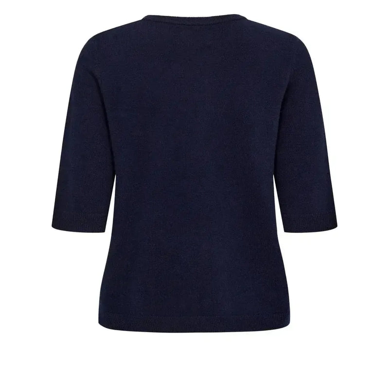 Nümph, Nukally SS Pullover, Dark Sapphire-Nümph-Minlillebutik.dk
