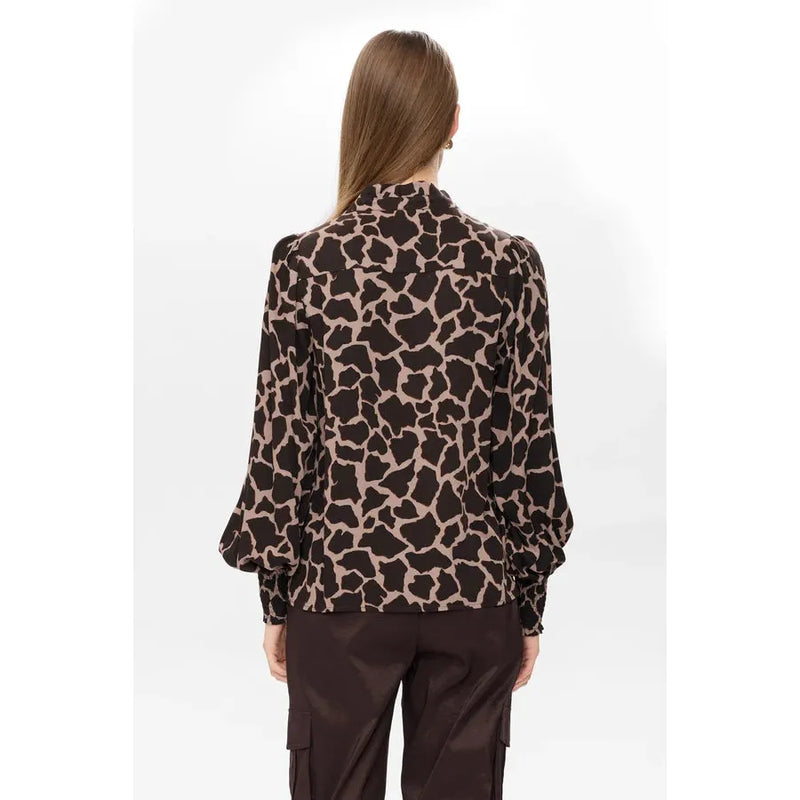 Nümph, Nuhana Shirt, Black Coffee-Nümph-Minlillebutik.dk