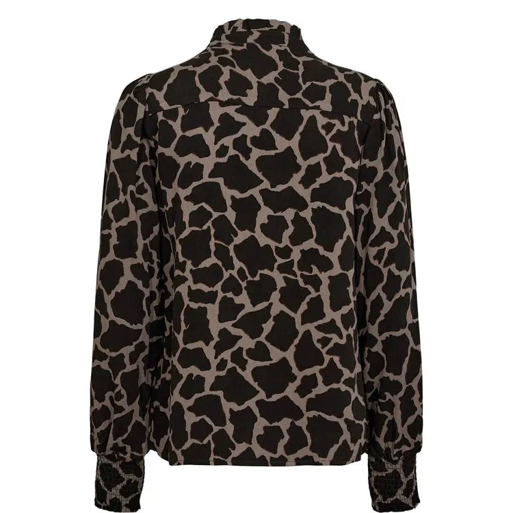 Nümph, Nuhana Shirt, Black Coffee-Nümph-Minlillebutik.dk