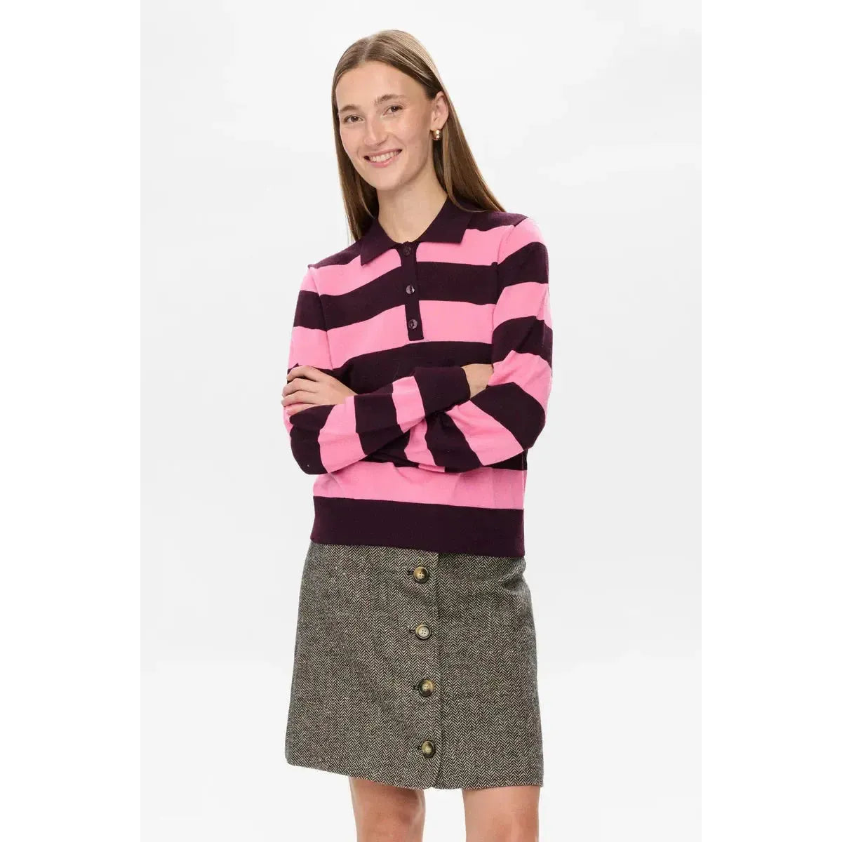 Nümph, Nuchia Polo, Pink Lemonade-Nümph-Minlillebutik.dk