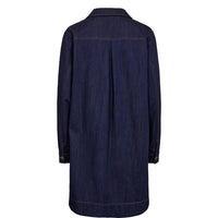 Nümph, Nuchiku Dress, Dark Blue denim-Nümph-Minlillebutik.dk
