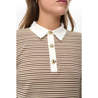 Nümph, Nusemma LS Polo, Black Coffee-Nümph-Minlillebutik.dk