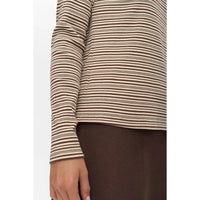 Nümph, Nusemma LS Polo, Black Coffee-Nümph-Minlillebutik.dk