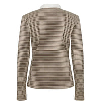 Nümph, Nusemma LS Polo, Black Coffee-Nümph-Minlillebutik.dk