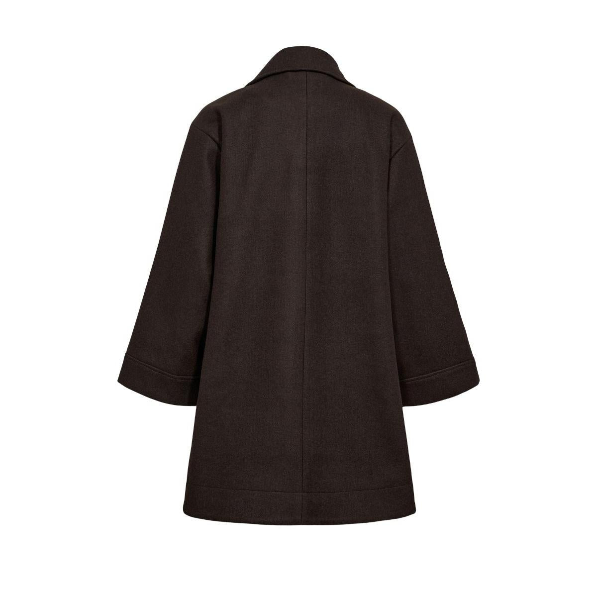 Nümph, Nukimberly Coat, Black Coffee-Nümph-Minlillebutik.dk