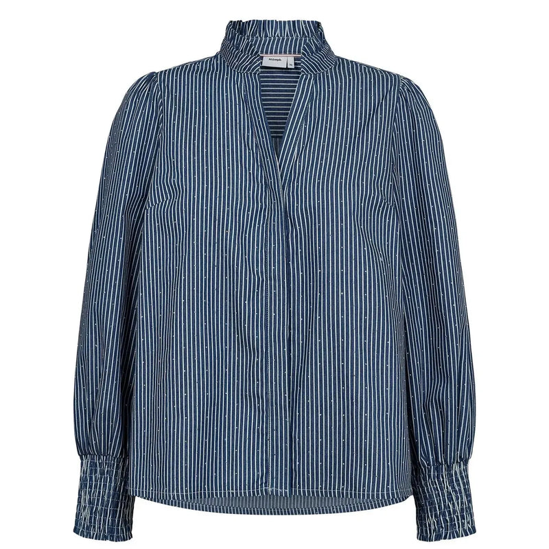 Nümph, Nuemilie Shirt, Medium Blue Denim-Nümph-Minlillebutik.dk
