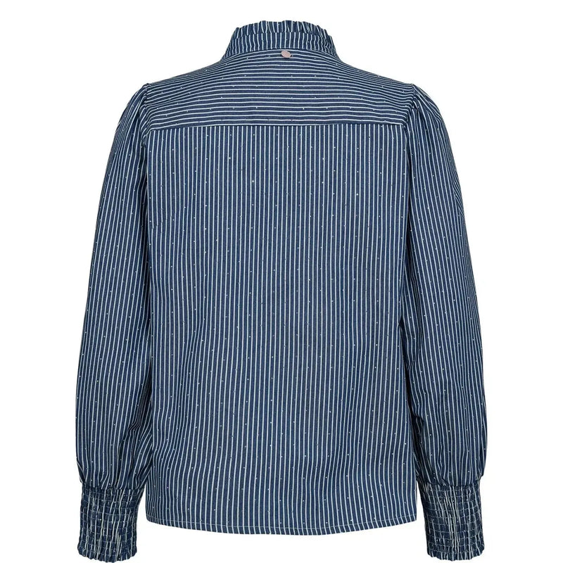 Nümph, Nuemilie Shirt, Medium Blue Denim-Nümph-Minlillebutik.dk