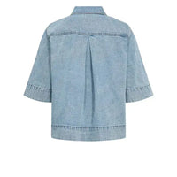 Nümph, Numalaga Shirt, Light Blue Denim-Nümph-Minlillebutik.dk