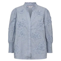 Nümph, Nuemilia Shirt, Placid Blue-Nümph-Minlillebutik.dk