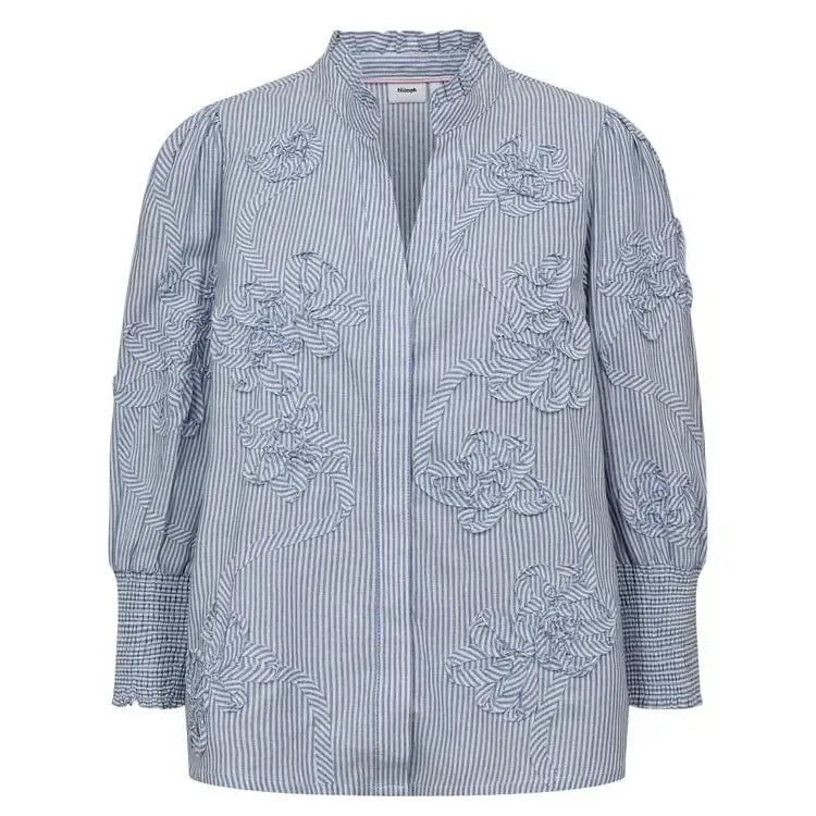 Nümph, Nuemilia Shirt, Placid Blue-Nümph-Minlillebutik.dk