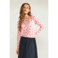 Nümph, Nusine Mesh Blouse, Pink Lady-Nümph-Minlillebutik.dk