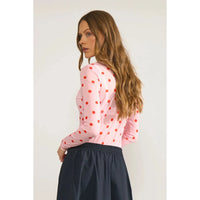 Nümph, Nusine Mesh Blouse, Pink Lady-Nümph-Minlillebutik.dk