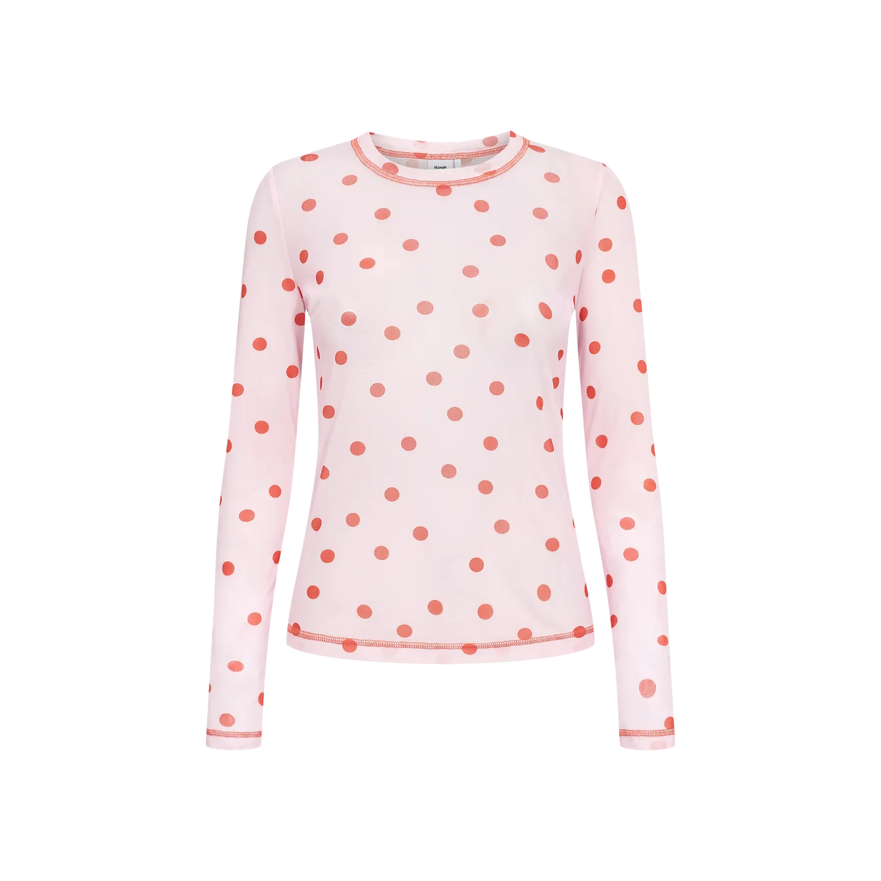 Nümph, Nusine Mesh Blouse, Pink Lady-Nümph-Minlillebutik.dk