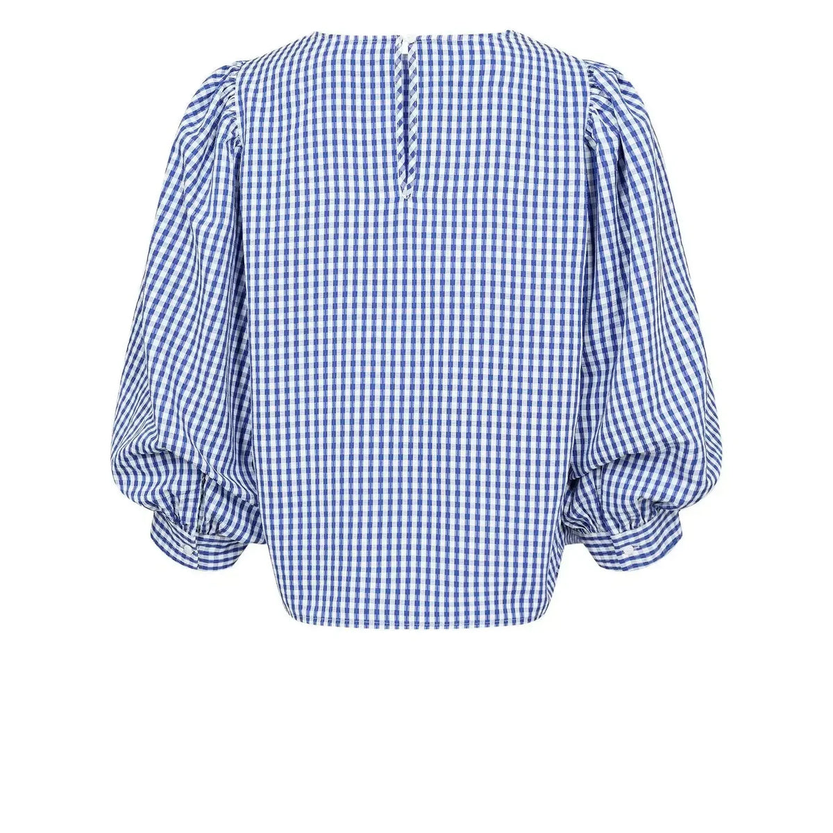 Nümph, Nulucia Blouse, Beacoup Blue-Nümph-Minlillebutik.dk