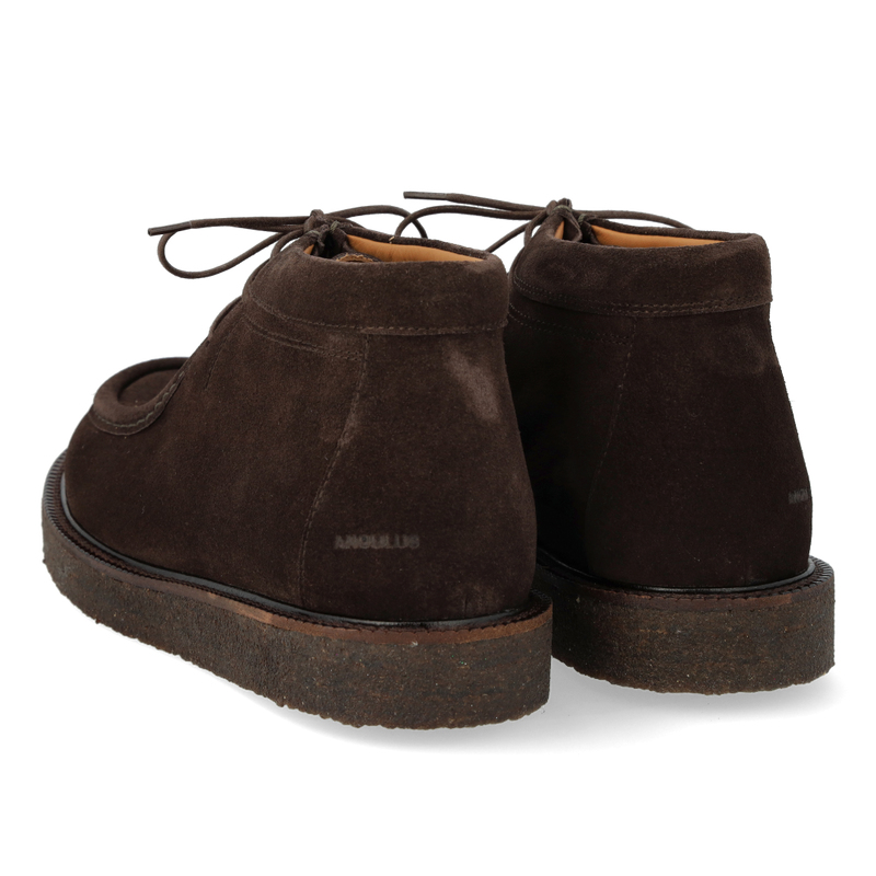 Angulus, Klassisk Snøresko, Dark Brown-Angulus-Minlillebutik.dk