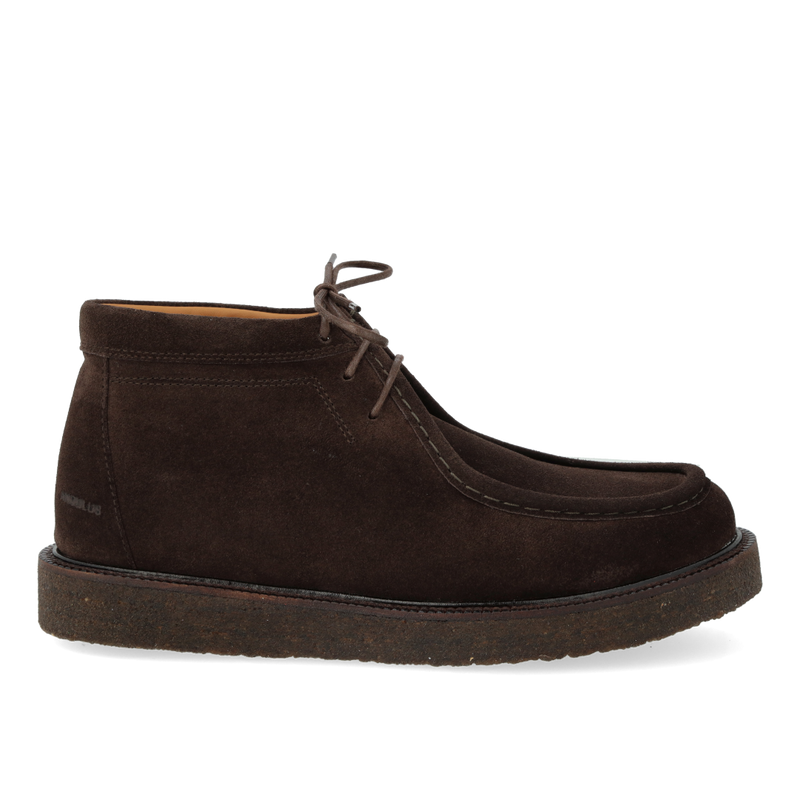 Angulus, Klassisk Snøresko, Dark Brown-Angulus-Minlillebutik.dk