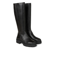 Angulus, Langskaftet Chelsea Støvle, Black-Angulus-Minlillebutik.dk