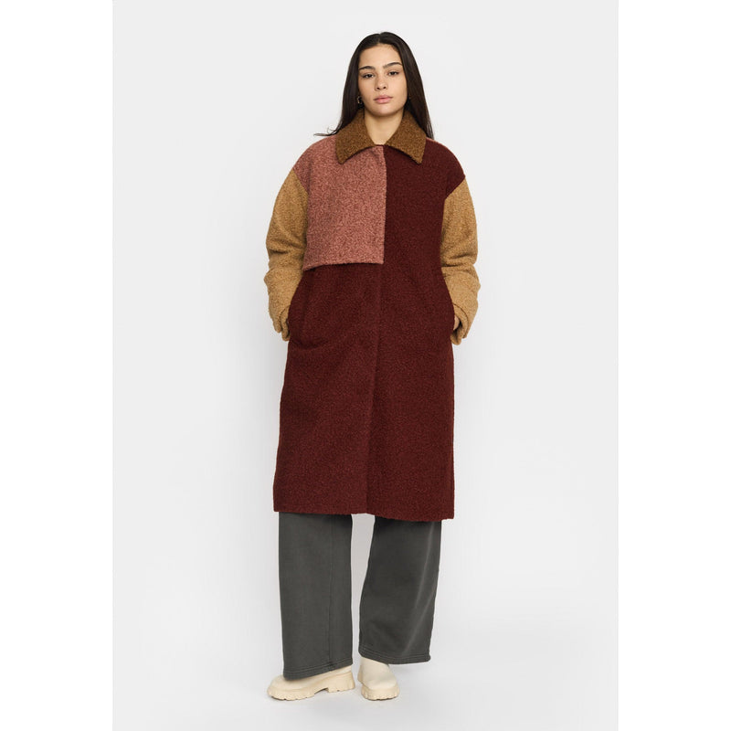 Selfhood, Block Trenchcoat, Rust-Selfhood-Minlillebutik.dk