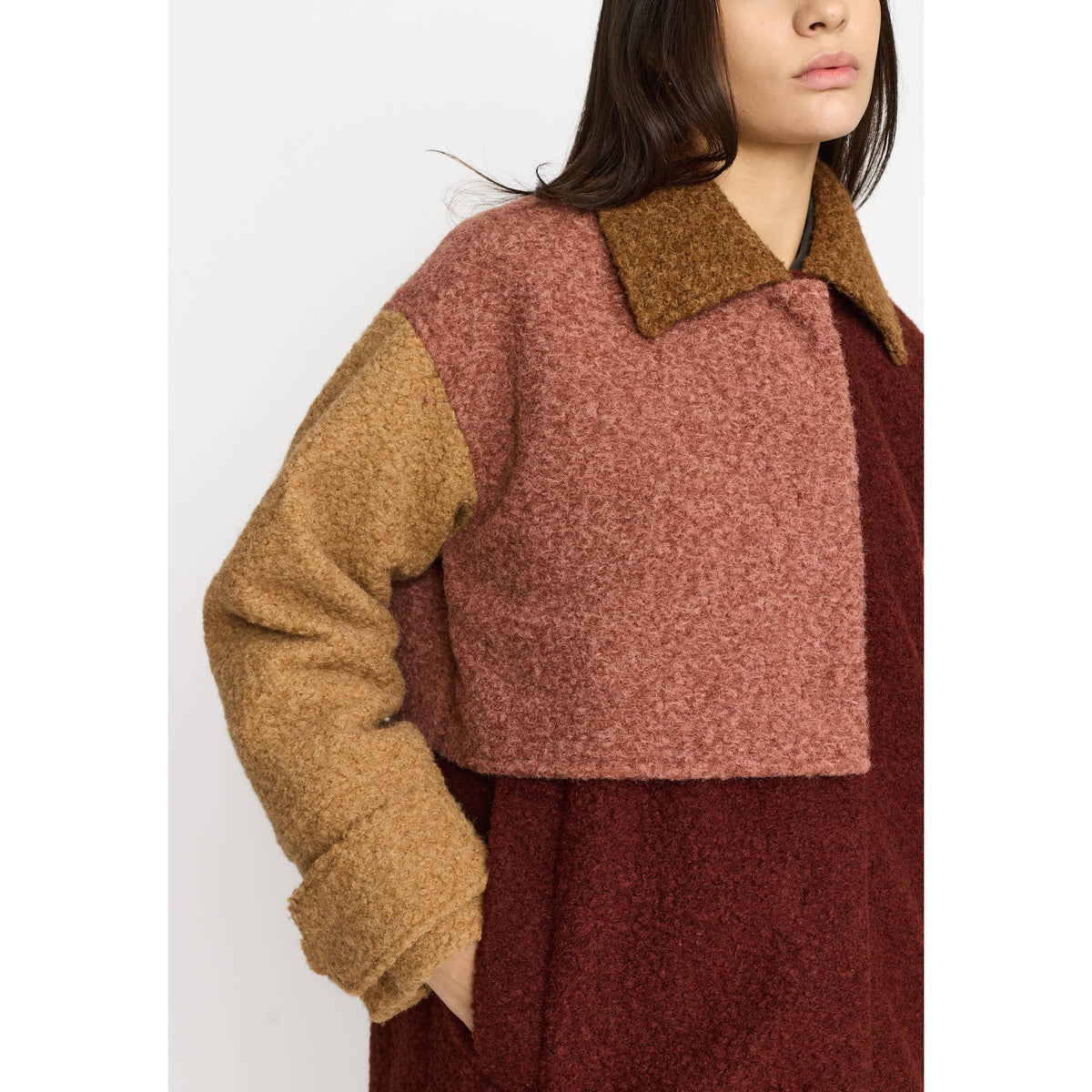 Selfhood, Block Trenchcoat, Rust-Selfhood-Minlillebutik.dk