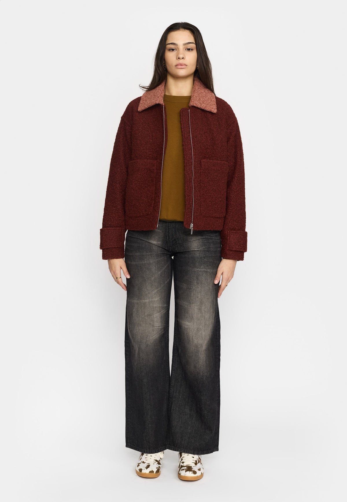 Selfhood, Short Jacket, Rust-Selfhood-Minlillebutik.dk