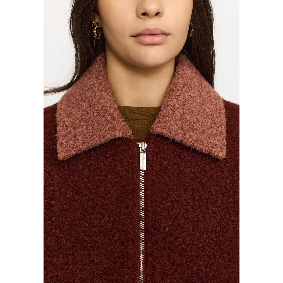 Selfhood, Short Jacket, Rust-Selfhood-Minlillebutik.dk