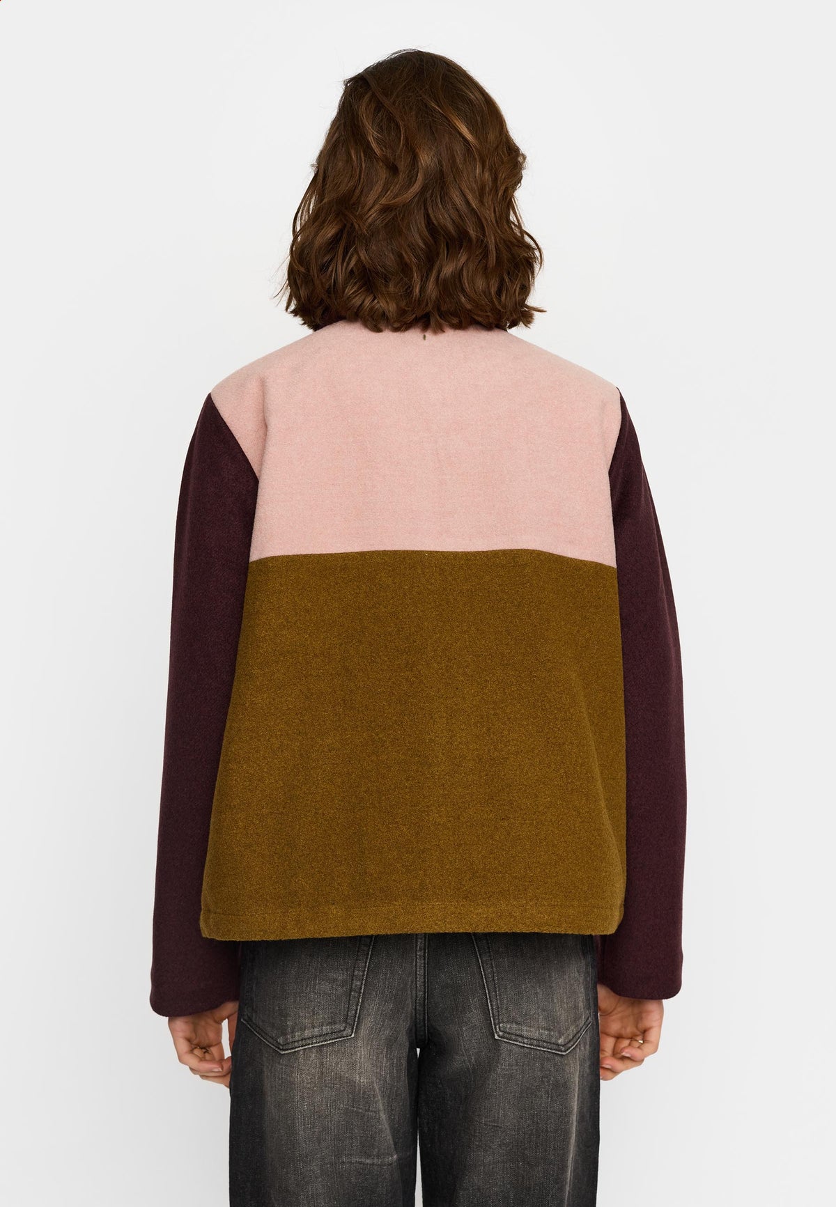 Selfhood, Block Jacket, Burgundy